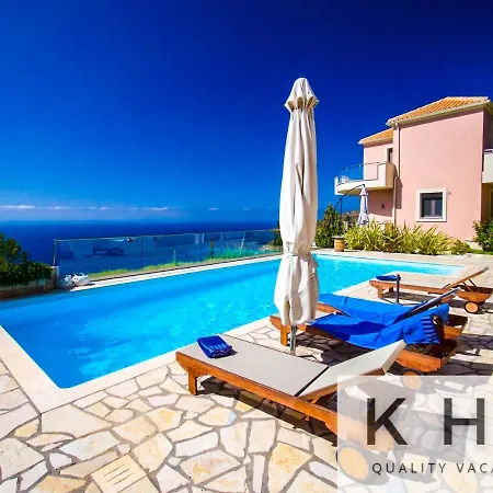 Villa Elli's Complex In Petani Beach! Majestic Wide Angle Sea Views Along Petani Beach! *