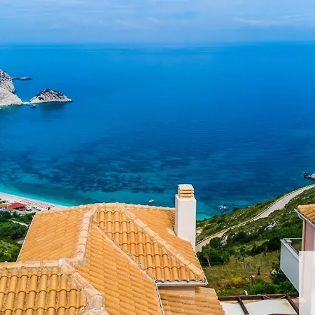Villa Elli's Complex In Petani Beach! Majestic Wide Angle Sea Views Along Petani Beach! *