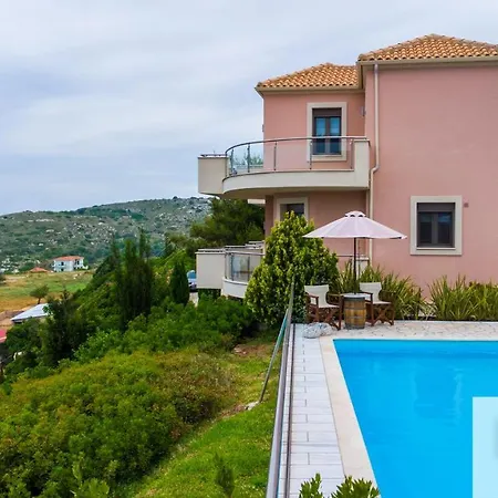 Elli's Complex In Petani Beach! Majestic Wide Angle Sea Views Along Petani Beach!