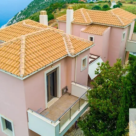 Elli's Complex In Petani Beach! Majestic Wide Angle Sea Views Along Petani Beach! Vovikes